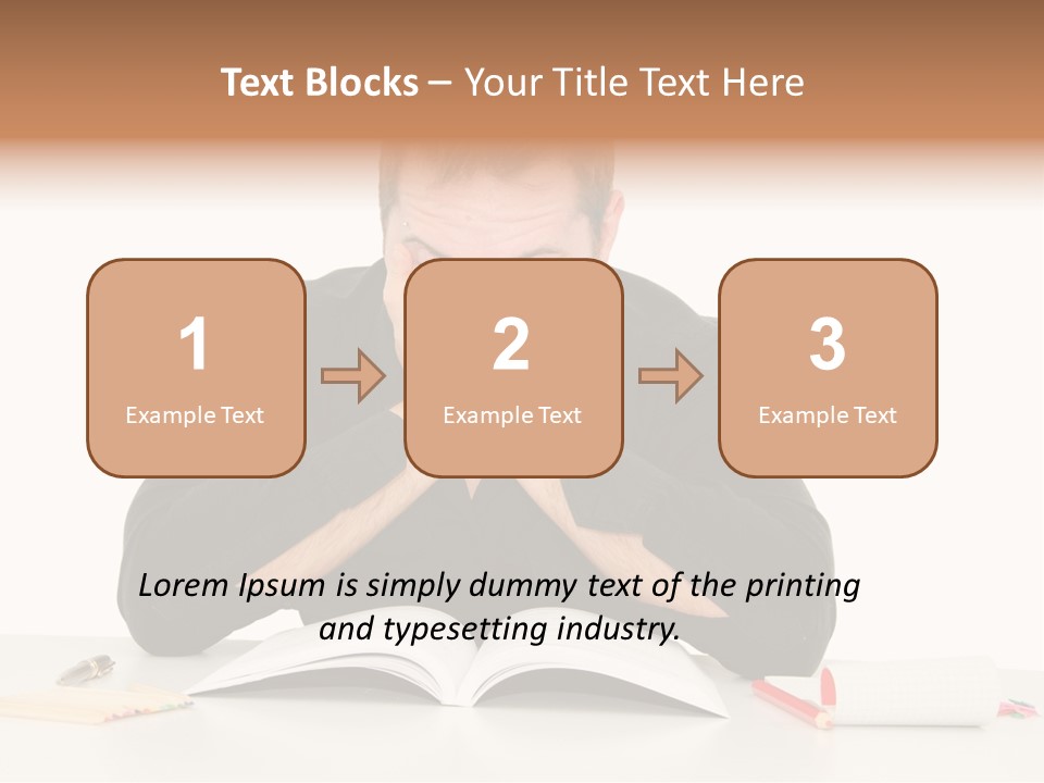 Annoiare Mani Camicia PowerPoint Template