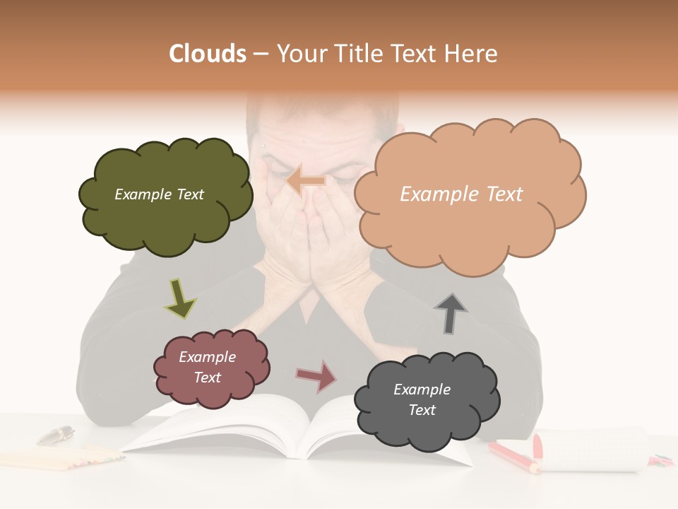 Annoiare Mani Camicia PowerPoint Template