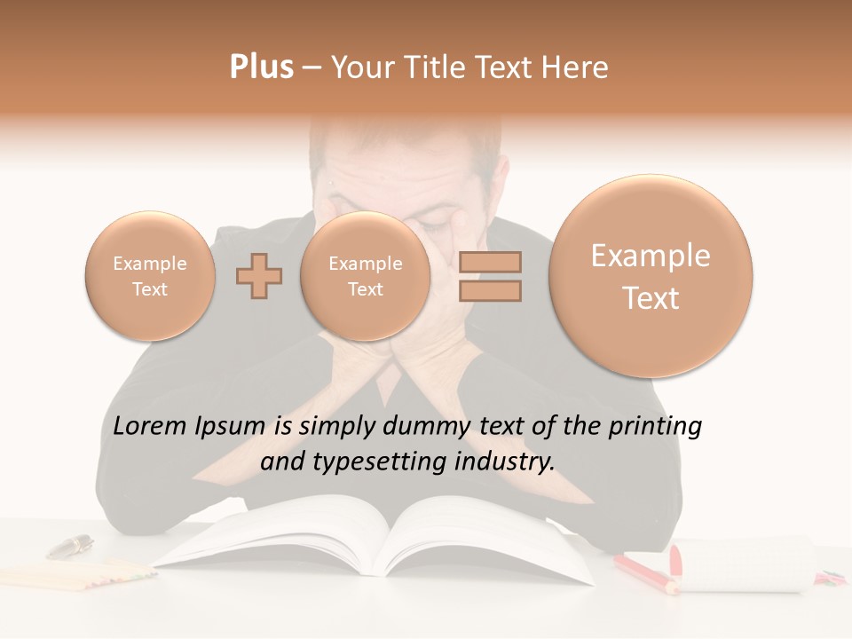 Annoiare Mani Camicia PowerPoint Template