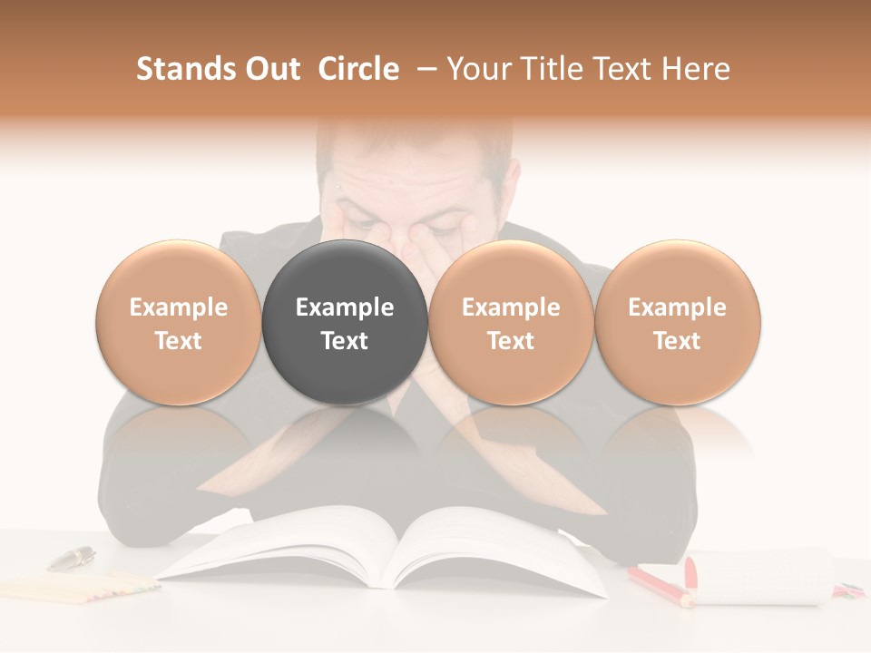 Annoiare Mani Camicia PowerPoint Template