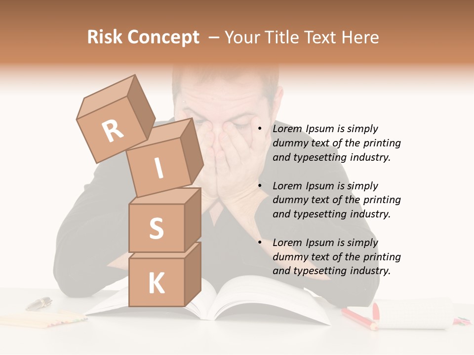 Annoiare Mani Camicia PowerPoint Template