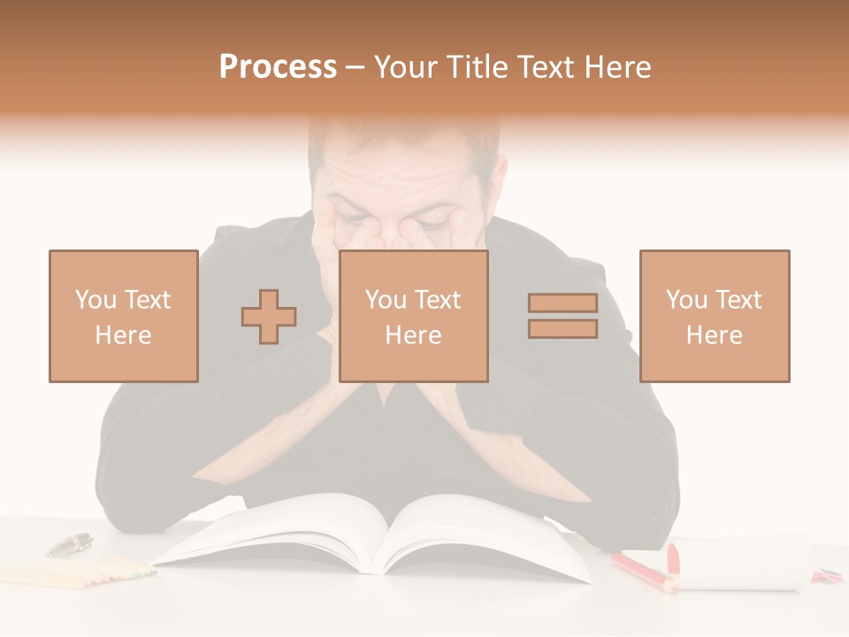 Annoiare Mani Camicia PowerPoint Template