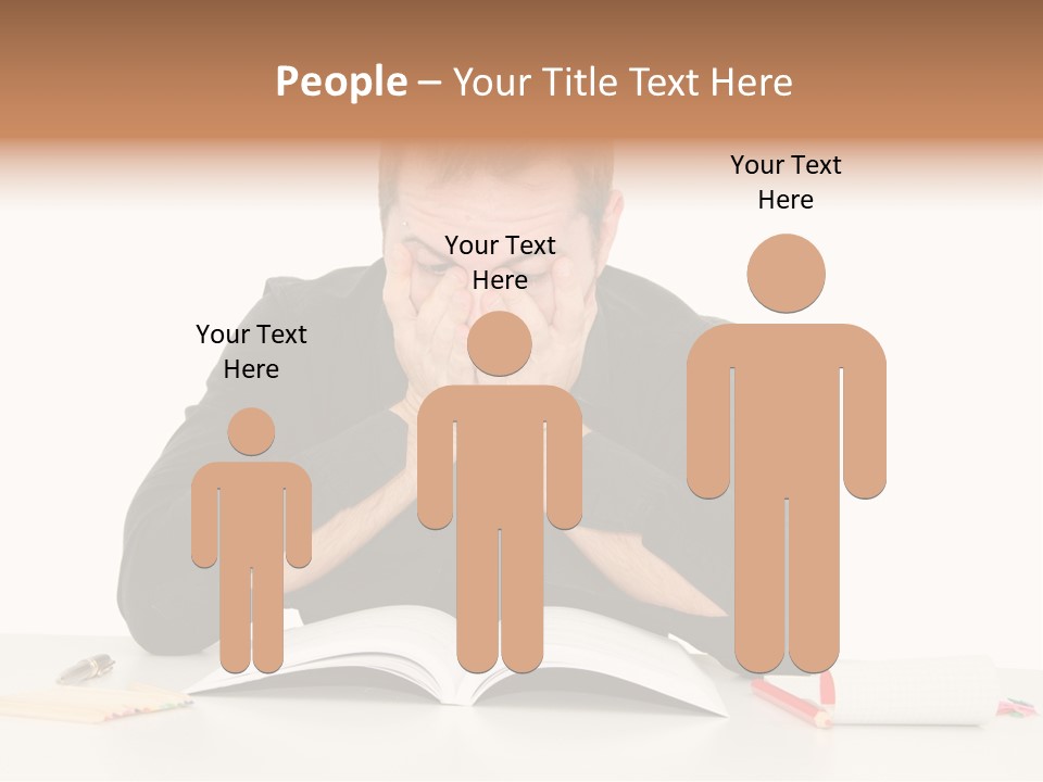 Annoiare Mani Camicia PowerPoint Template