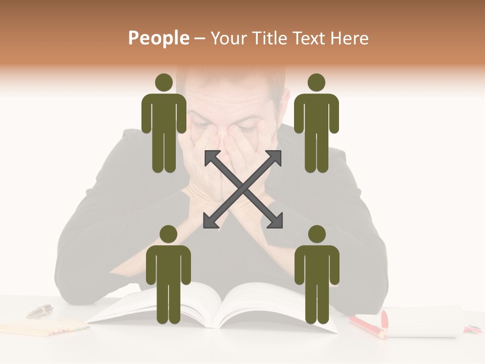 Annoiare Mani Camicia PowerPoint Template