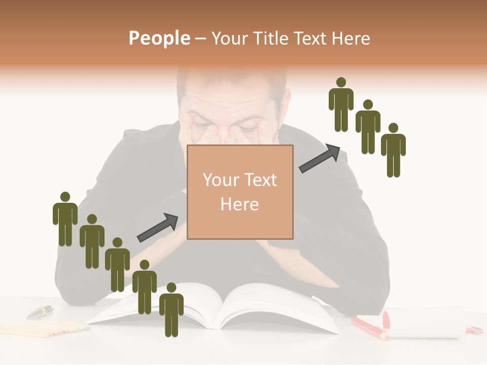 Annoiare Mani Camicia PowerPoint Template