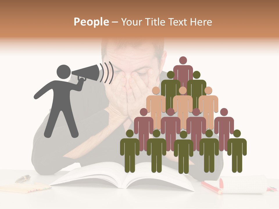 Annoiare Mani Camicia PowerPoint Template