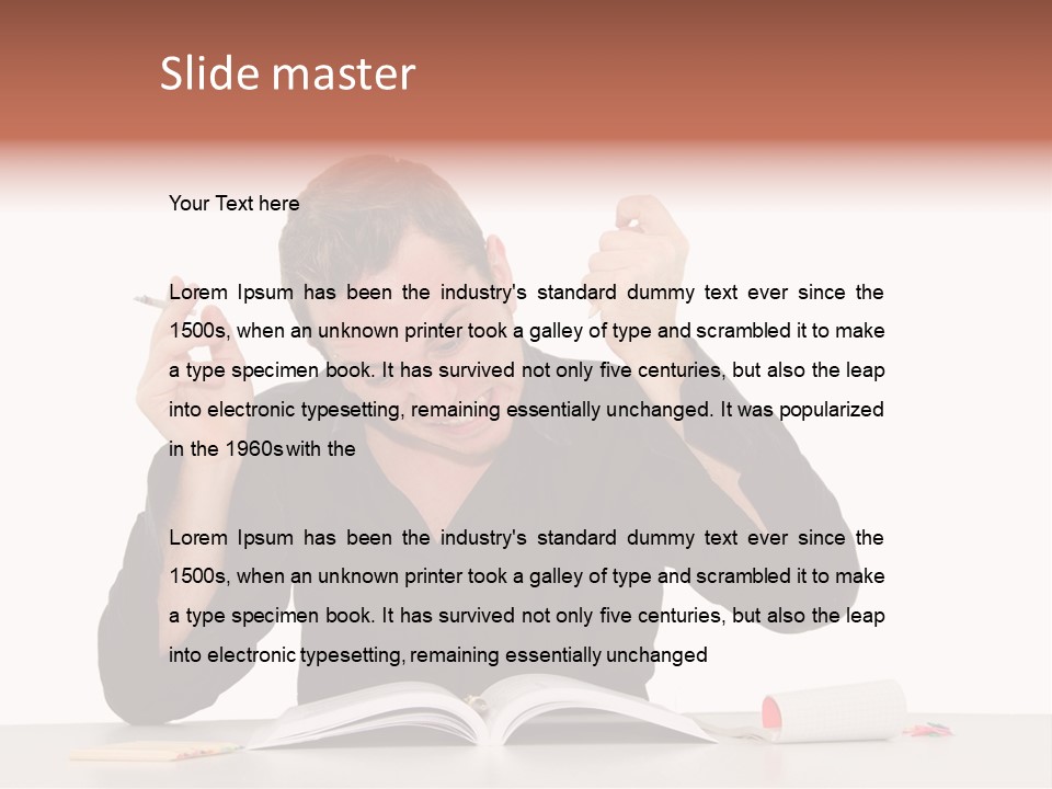 Camicia Barba Studio PowerPoint Template