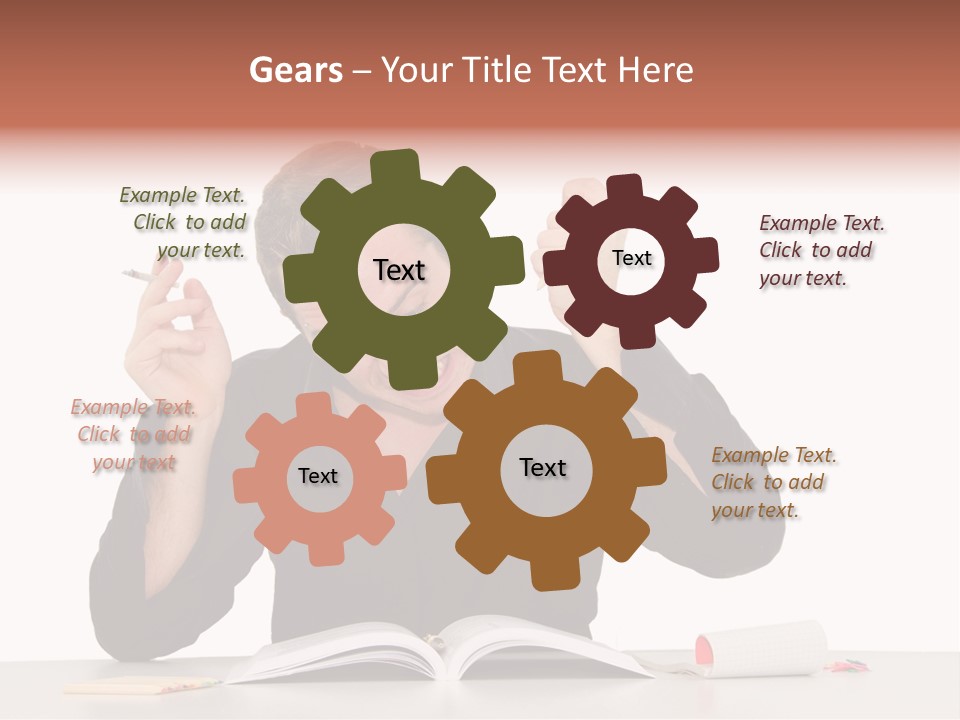 Camicia Barba Studio PowerPoint Template