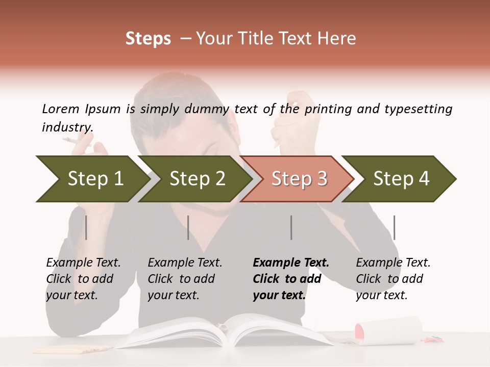 Camicia Barba Studio PowerPoint Template