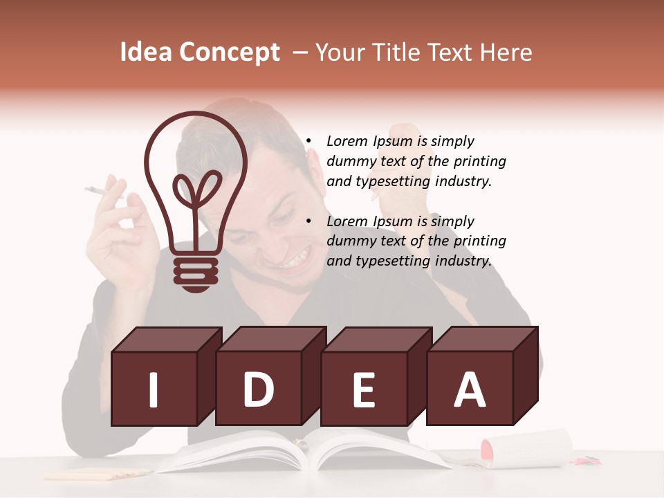 Camicia Barba Studio PowerPoint Template