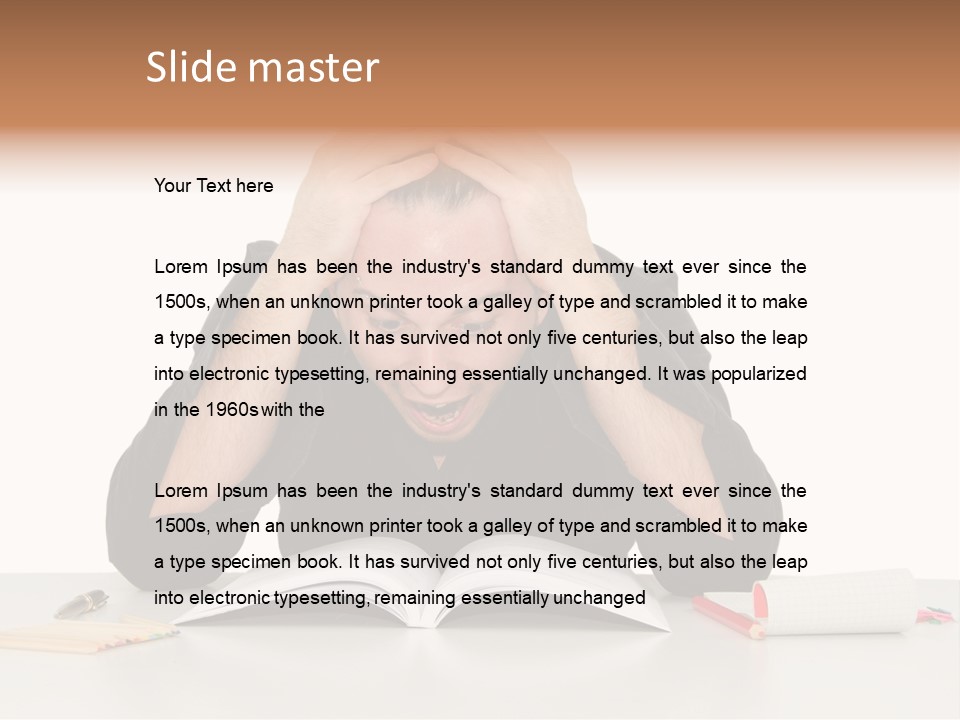 Rosa Pensiero Simpatico PowerPoint Template