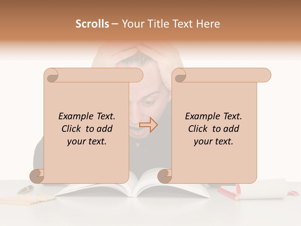 Rosa Pensiero Simpatico PowerPoint Template