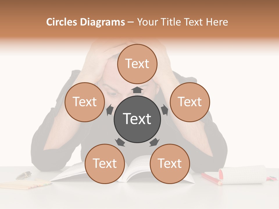 Rosa Pensiero Simpatico PowerPoint Template