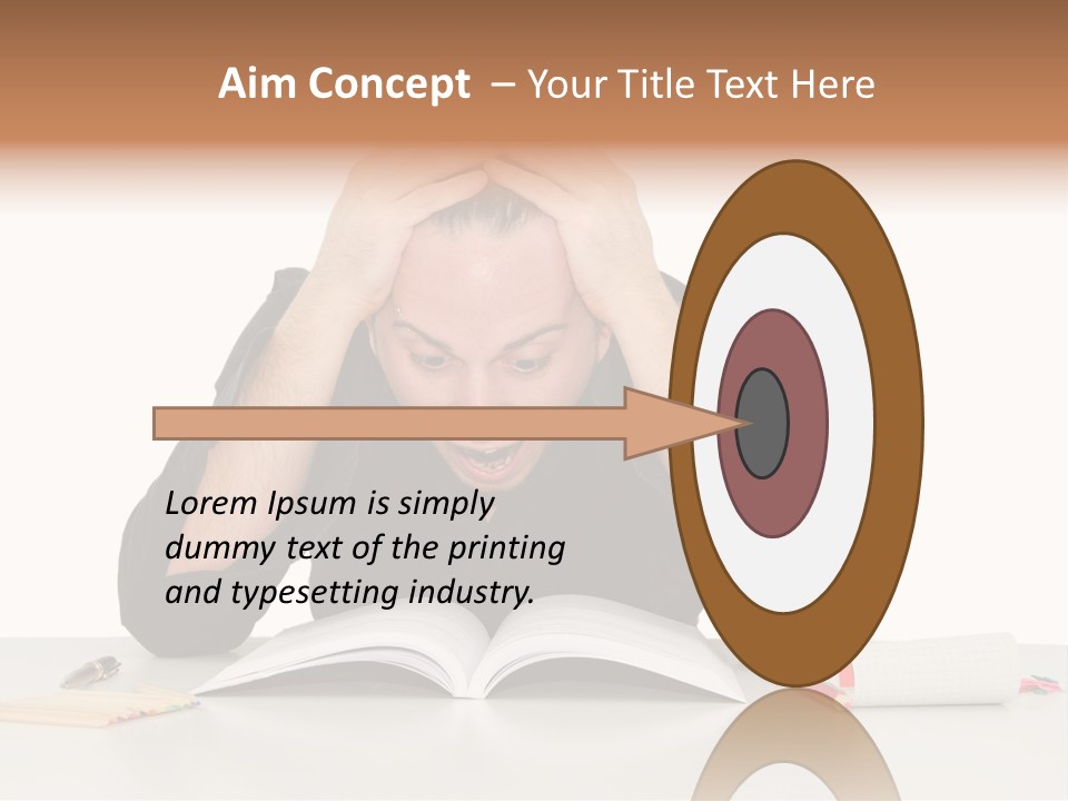 Rosa Pensiero Simpatico PowerPoint Template