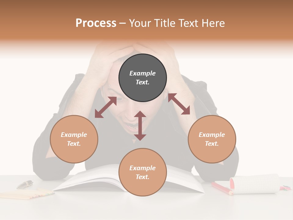 Rosa Pensiero Simpatico PowerPoint Template