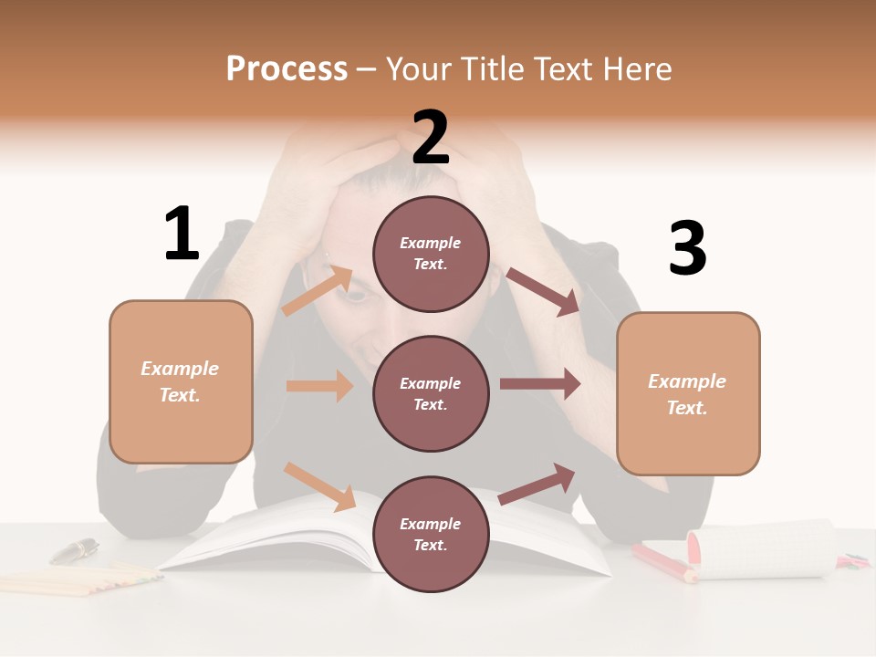 Rosa Pensiero Simpatico PowerPoint Template