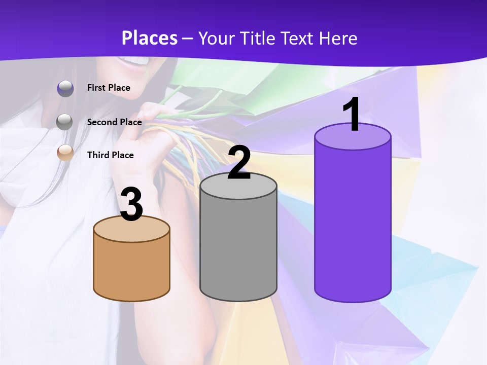 Customer Purchases  PowerPoint Template