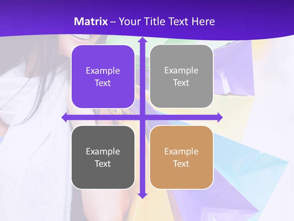 Customer Purchases  PowerPoint Template
