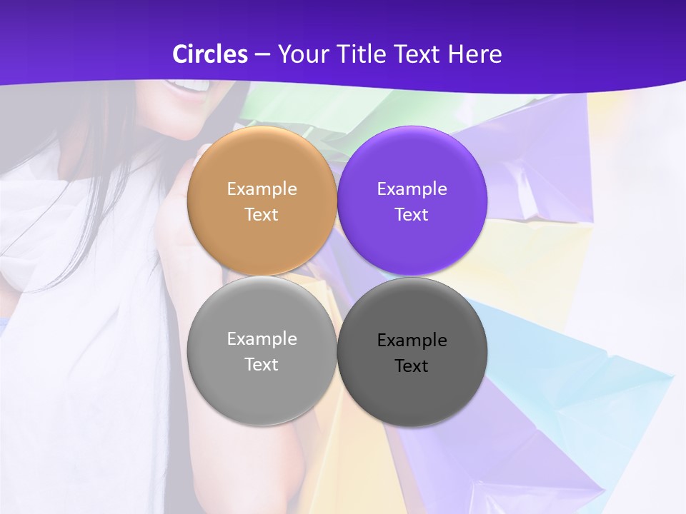 Customer Purchases  PowerPoint Template