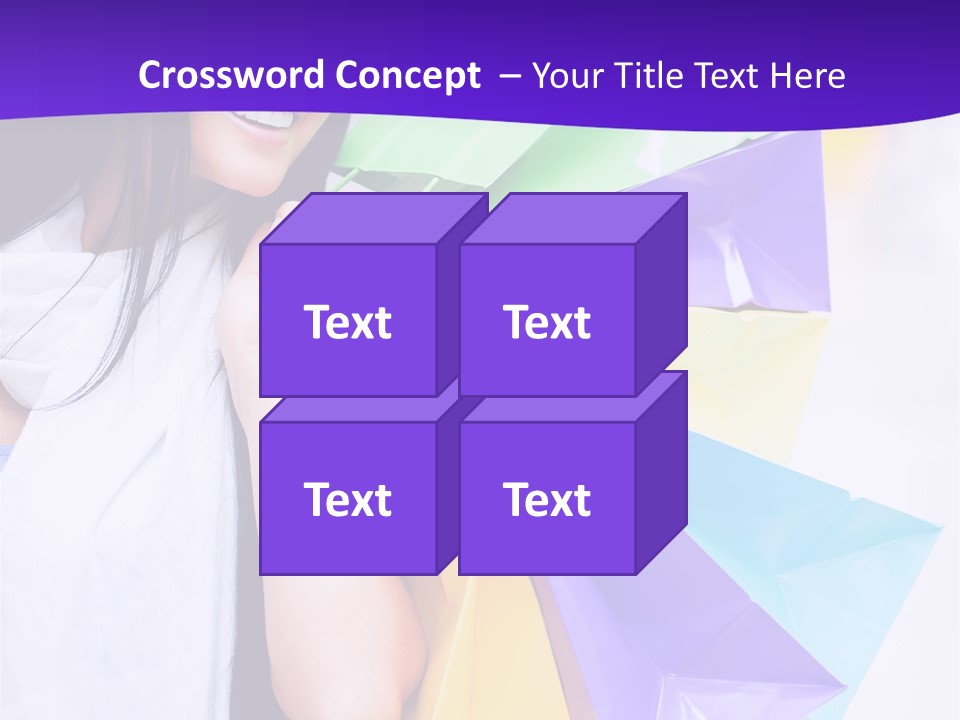 Customer Purchases  PowerPoint Template