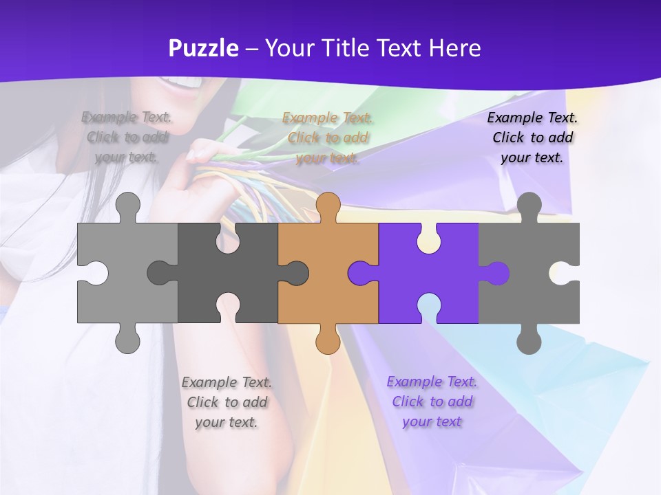 Customer Purchases  PowerPoint Template