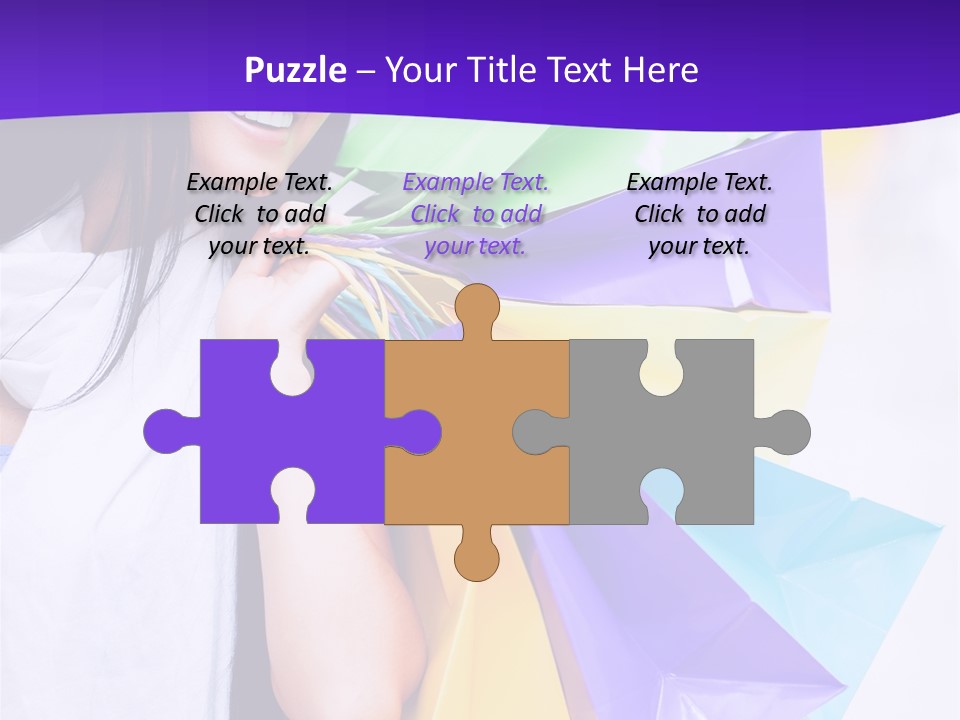 Customer Purchases  PowerPoint Template