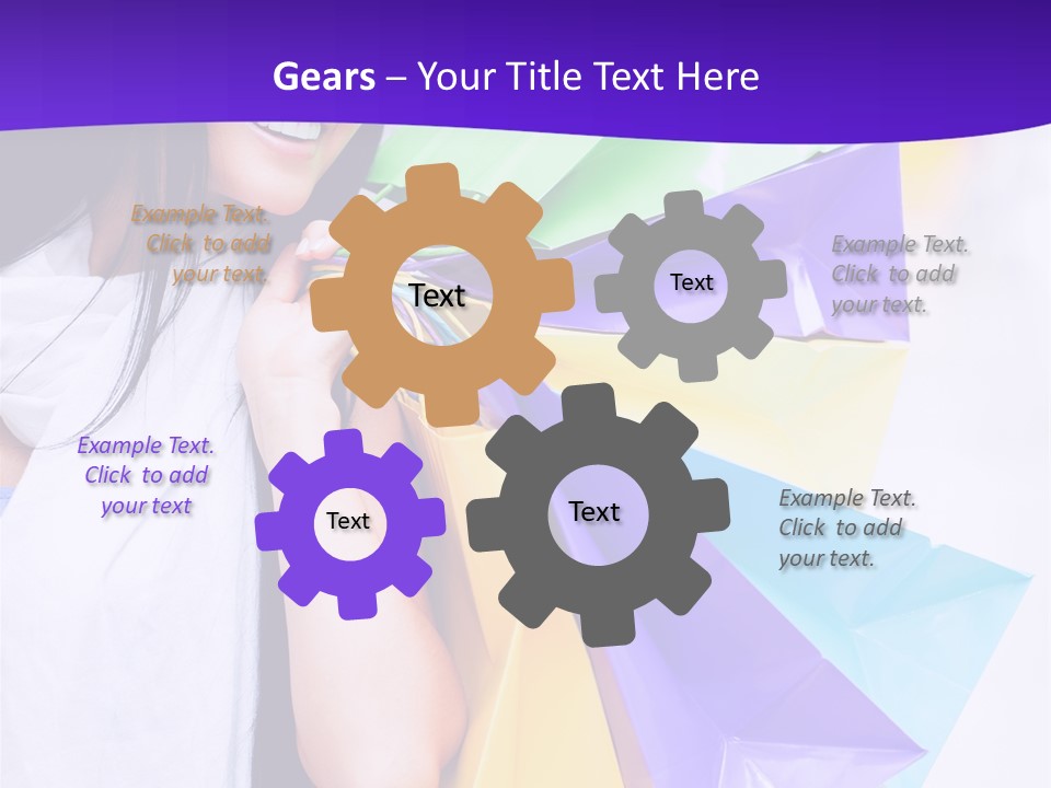 Customer Purchases  PowerPoint Template