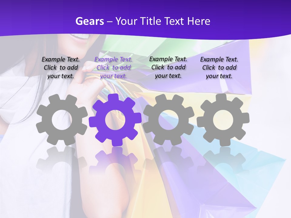 Customer Purchases  PowerPoint Template