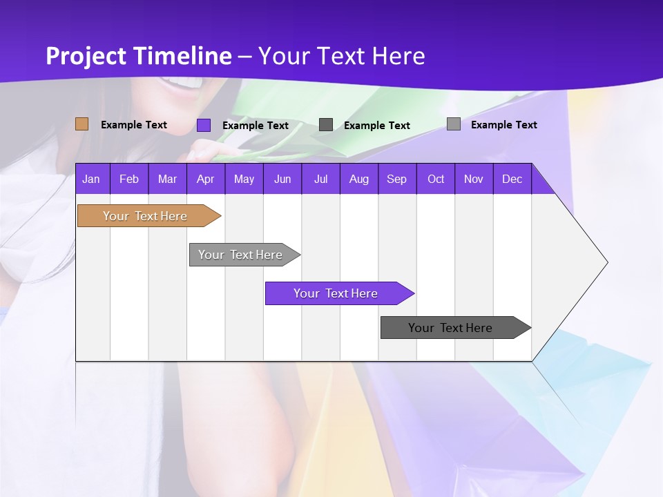 Customer Purchases  PowerPoint Template