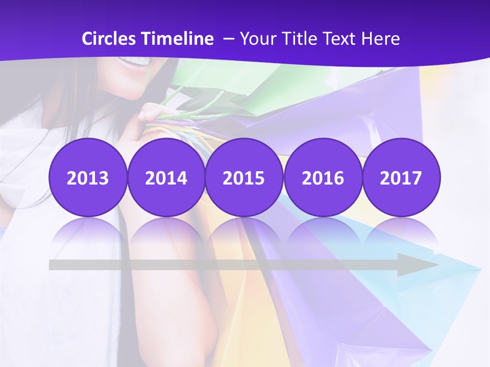 Customer Purchases  PowerPoint Template