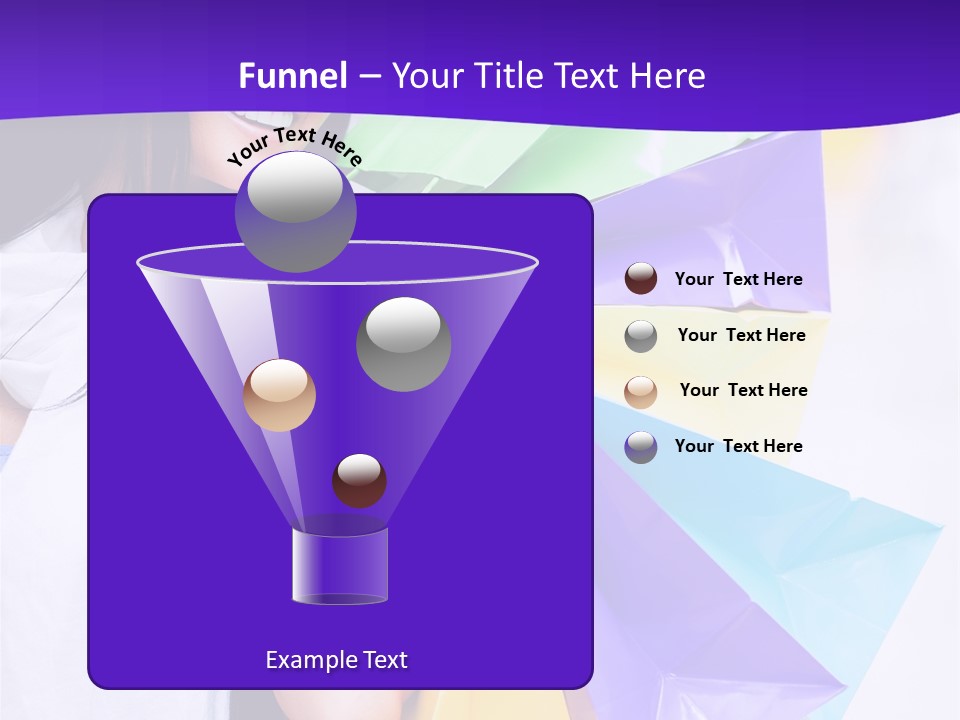 Customer Purchases  PowerPoint Template