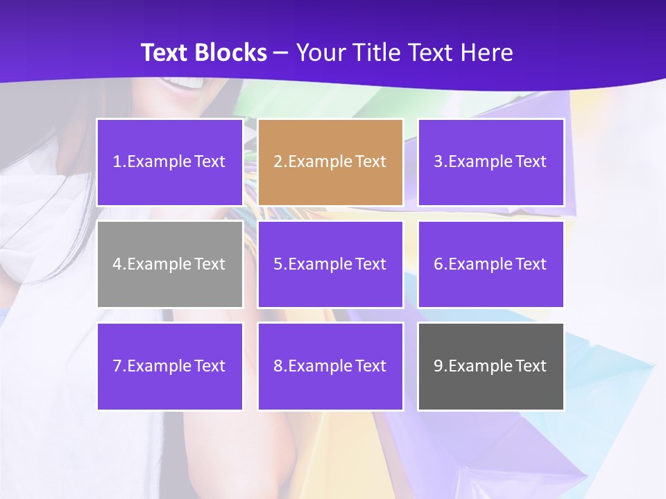 Customer Purchases  PowerPoint Template