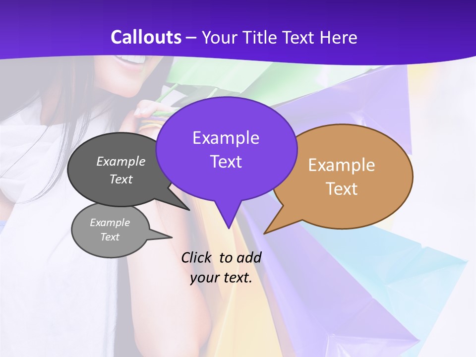 Customer Purchases  PowerPoint Template