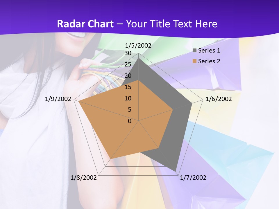 Customer Purchases  PowerPoint Template