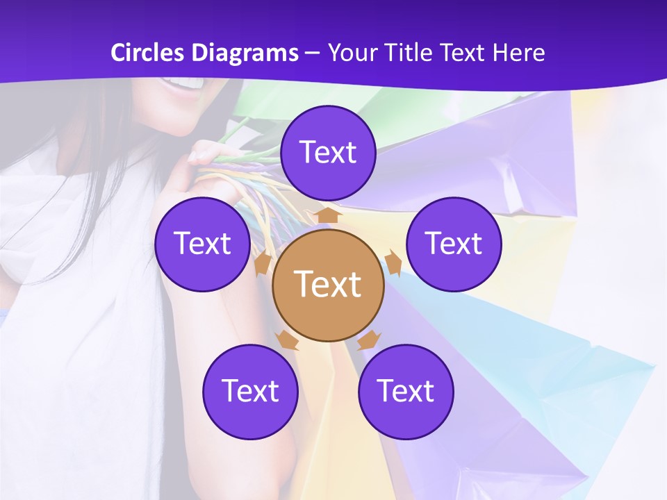 Customer Purchases  PowerPoint Template
