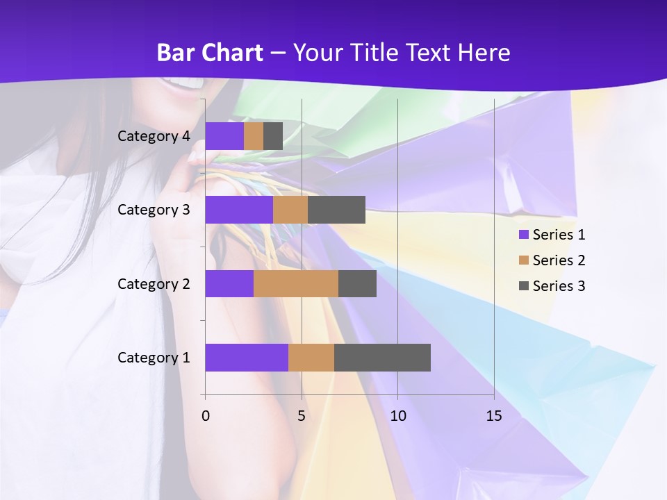 Customer Purchases  PowerPoint Template