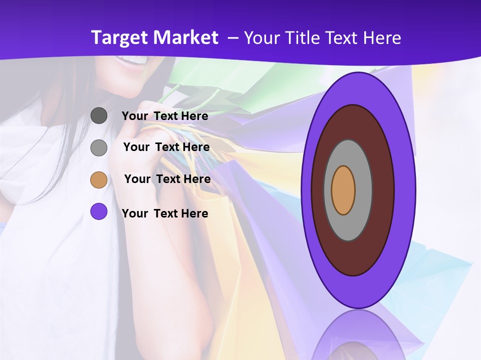 Customer Purchases  PowerPoint Template