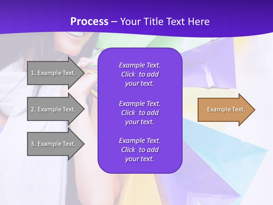 Customer Purchases  PowerPoint Template