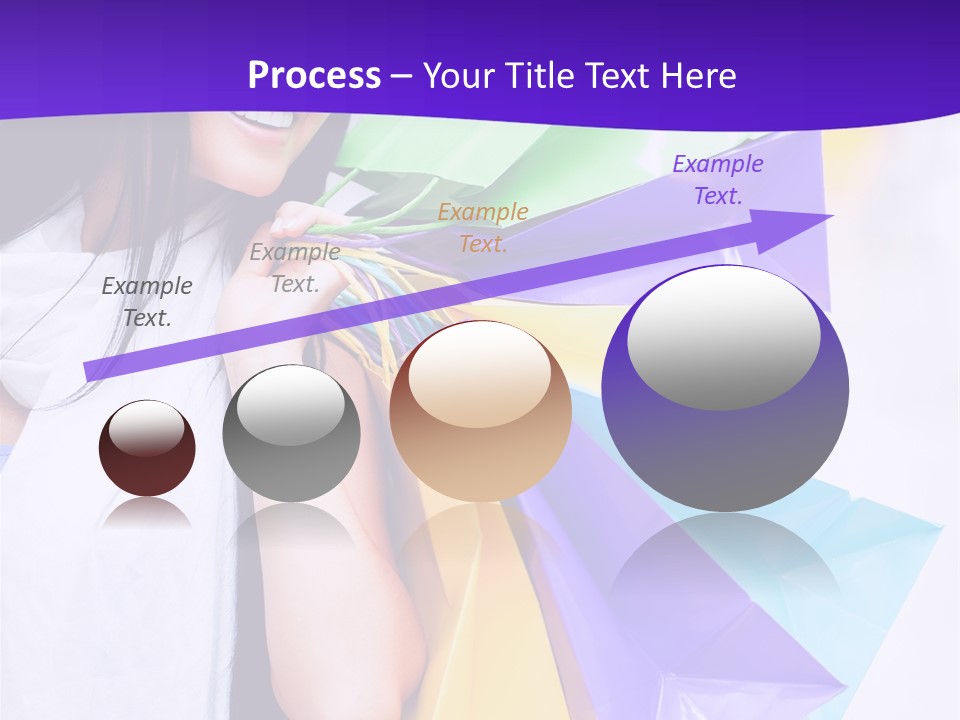 Customer Purchases  PowerPoint Template