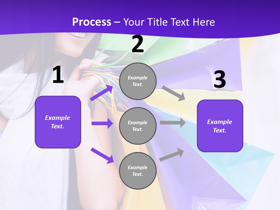 Customer Purchases  PowerPoint Template