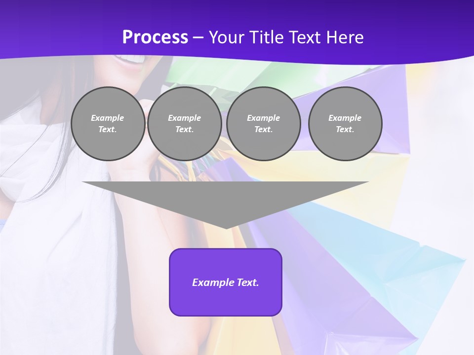 Customer Purchases  PowerPoint Template