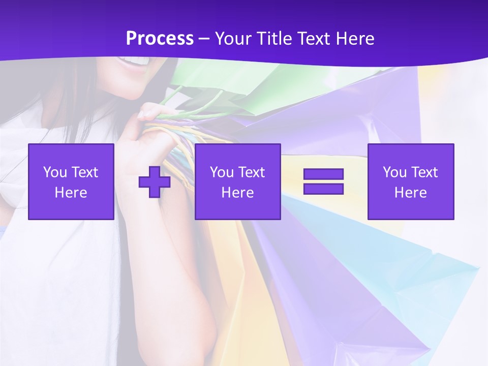 Customer Purchases  PowerPoint Template