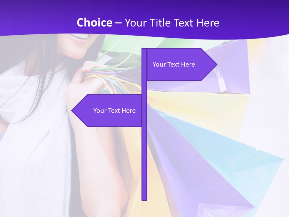 Customer Purchases  PowerPoint Template
