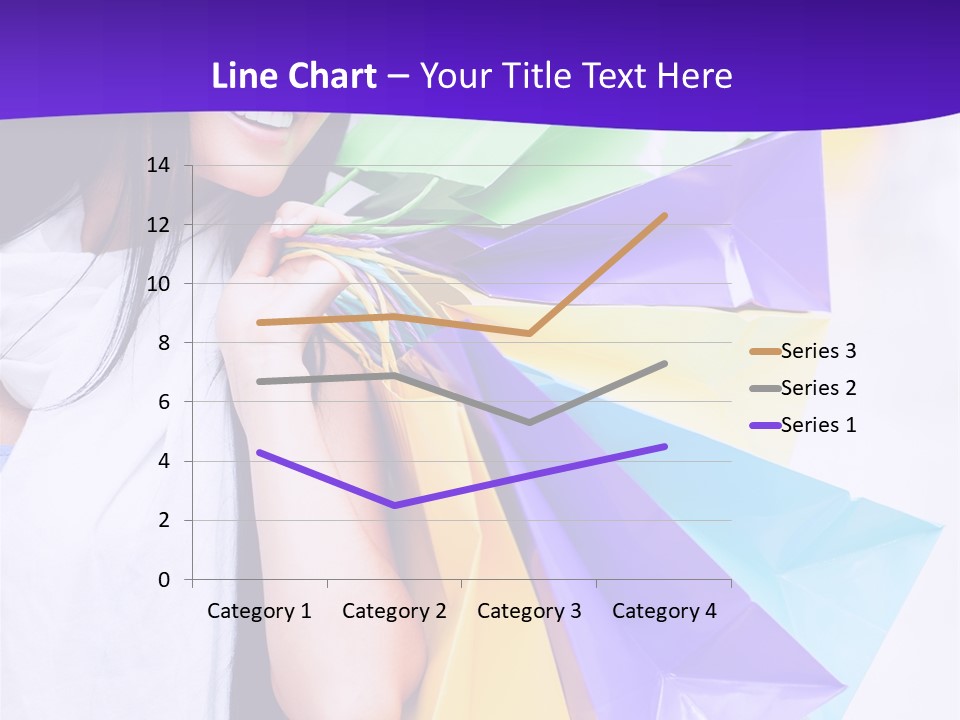 Customer Purchases  PowerPoint Template
