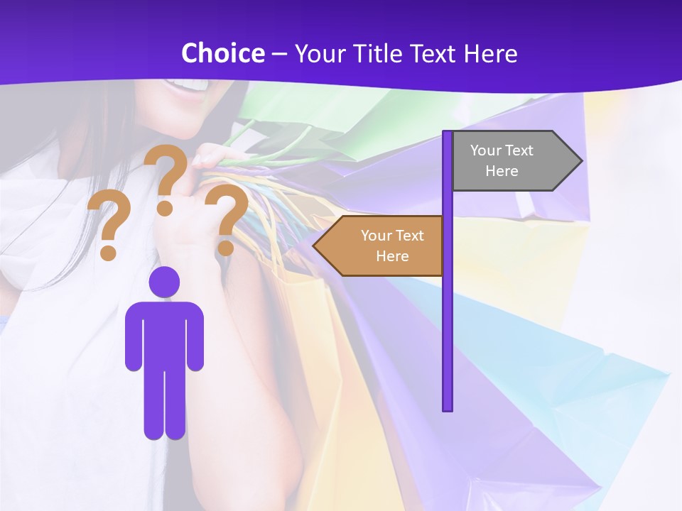 Customer Purchases  PowerPoint Template