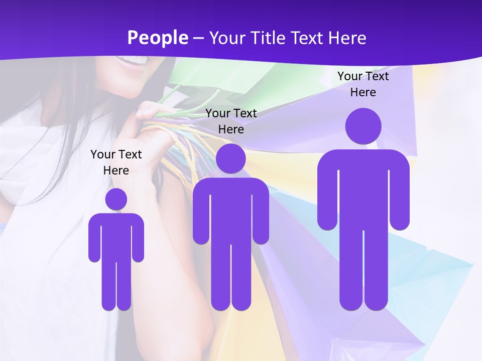 Customer Purchases  PowerPoint Template