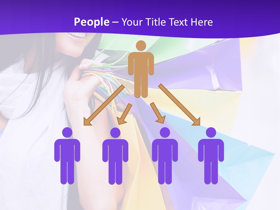 Customer Purchases  PowerPoint Template