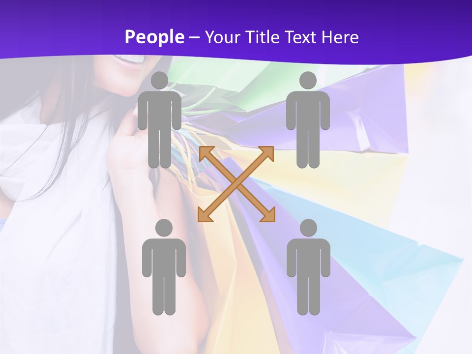 Customer Purchases  PowerPoint Template
