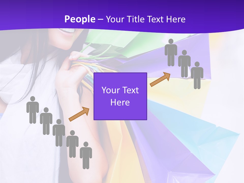 Customer Purchases  PowerPoint Template