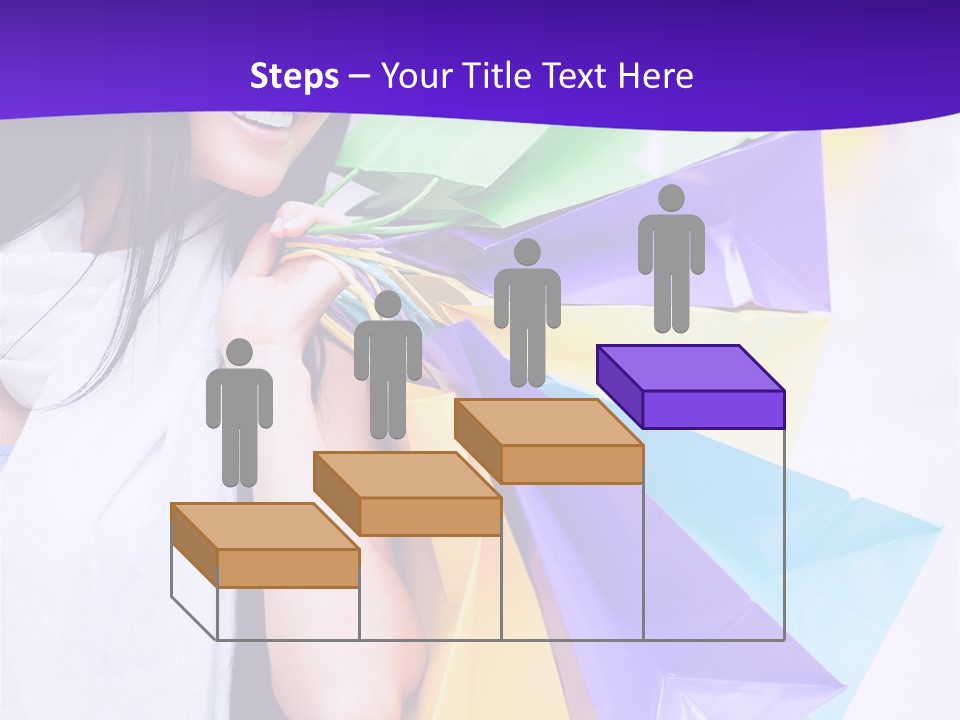 Customer Purchases  PowerPoint Template